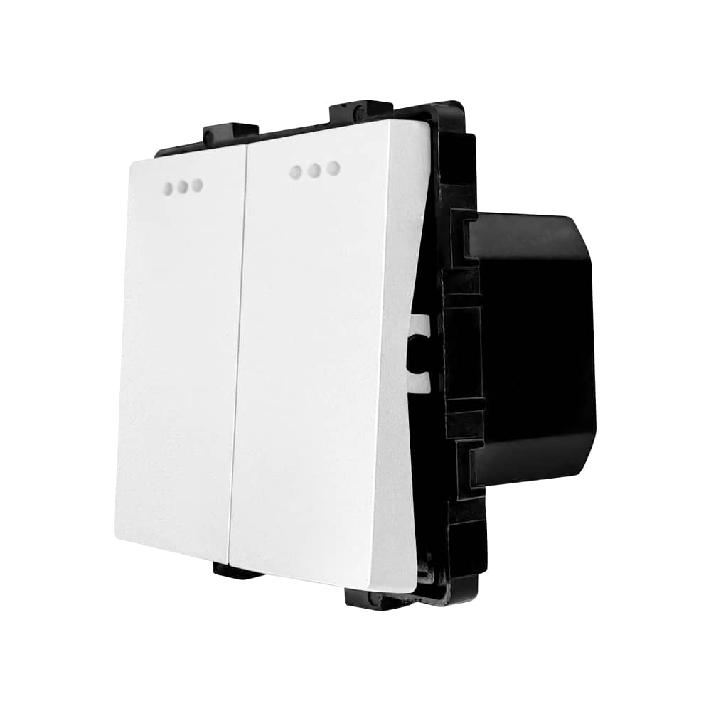 Modul Intrerupator Dublu Mecanic LUXION — imaginea 1