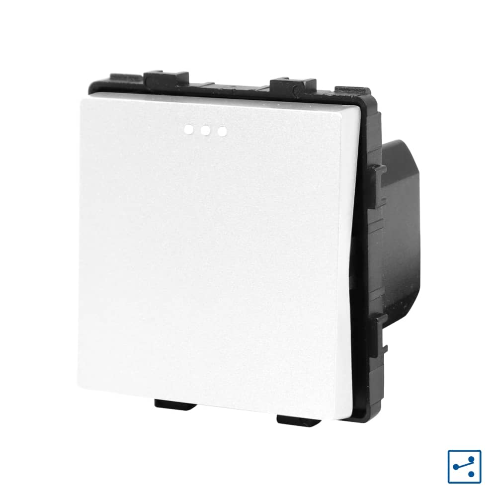 Modul Intrerupator Simplu Cruce Mecanic LUXION — imaginea 1
