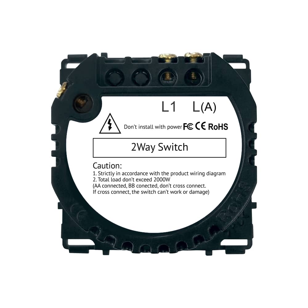 Modul Intrerupator Simplu Cap Scara cu Touch LUXION — imaginea 4