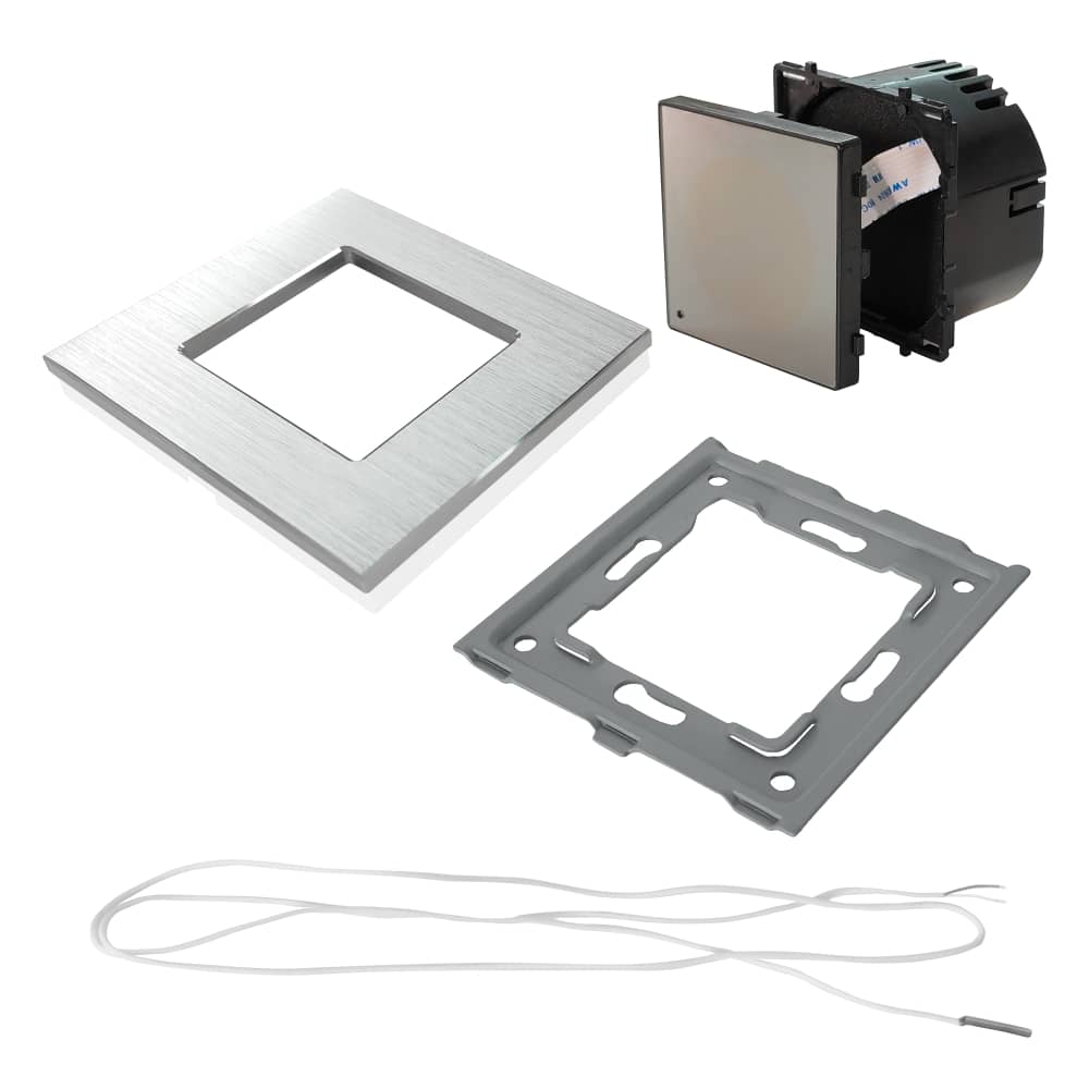 Termostat Wi-Fi pentru incalzirea electrica LUXION cu Rama din Aluminiu — imaginea 5