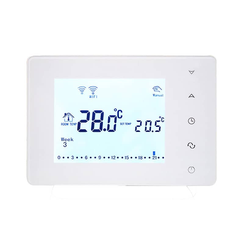 Termostat pentru incalzirea termica in pardoseala BeOk BOT306RF-WIFI-NR — imaginea 6