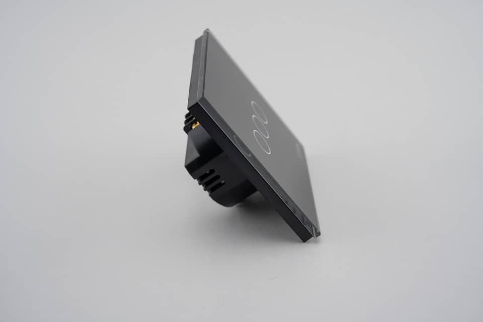 Intrerupator Triplu cu Touch din Sticla LUXION, 500W — imaginea 6