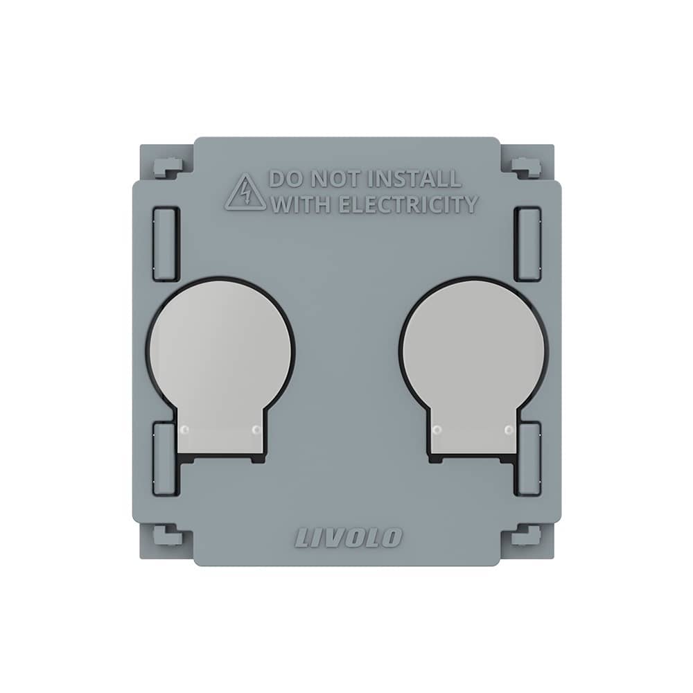 Modul Intrerupator Dublu Wireless cu Variator cu Touch LIVOLO – Serie Noua — imaginea 2