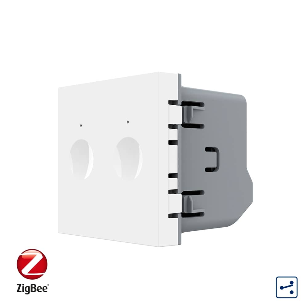 Modul Intrerupator Dublu Cap Scara, Zigbee cu Touch LIVOLO - Serie Noua — imaginea 1