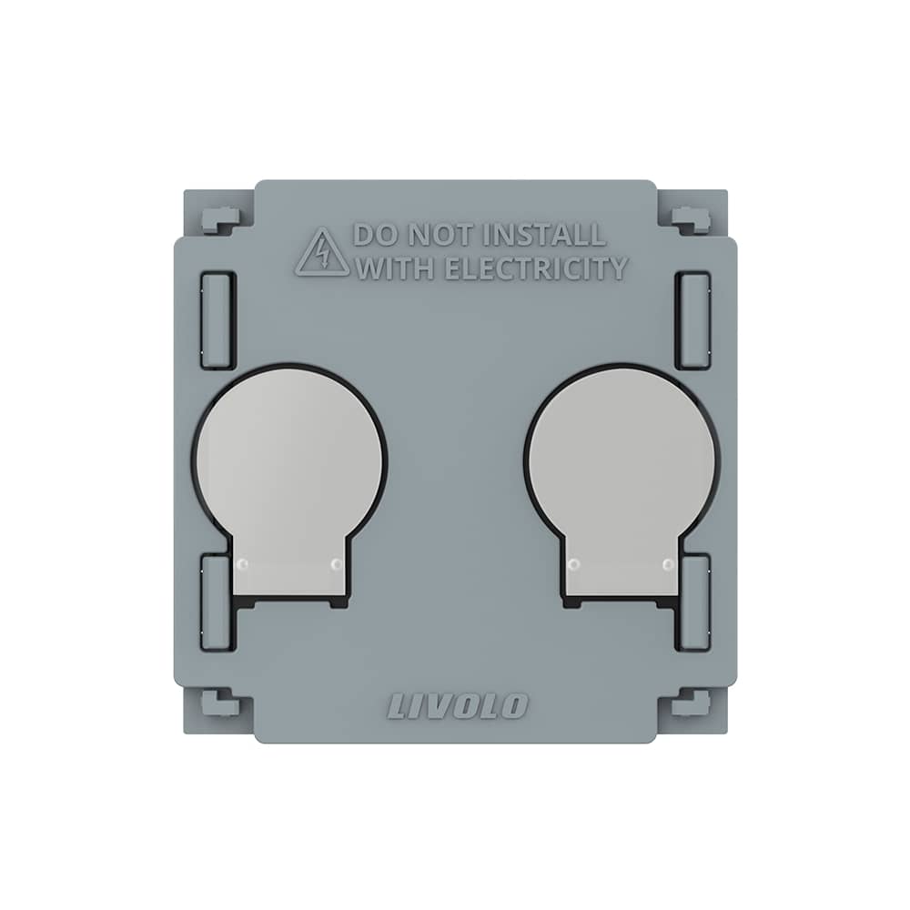 Modul Intrerupator Dublu cu Revenire / Reset cu Touch LIVOLO - Serie Noua — imaginea 2