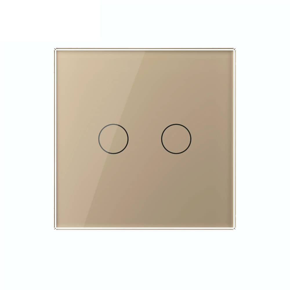 Intrerupator Dublu cu Revenire / Reset cu Touch LIVOLO - Serie Noua — imaginea 2