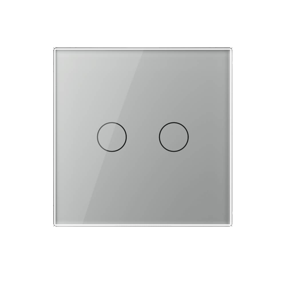 Intrerupator Dublu cu Revenire / Reset cu Touch LIVOLO - Serie Noua — imaginea 2
