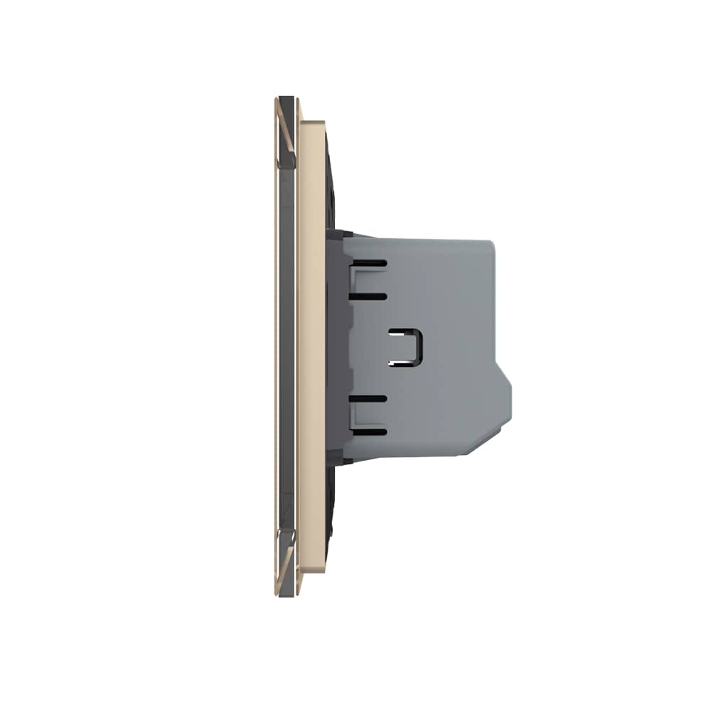 Intrerupator Dublu cu Revenire / Reset cu Touch LIVOLO - Serie Noua — imaginea 3