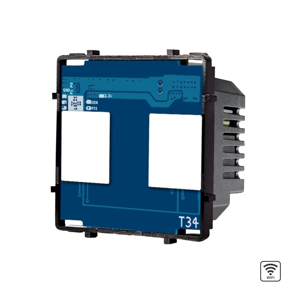 Modul Intrerupator Dublu Wi-Fi cu Touch LUXION — imaginea 1