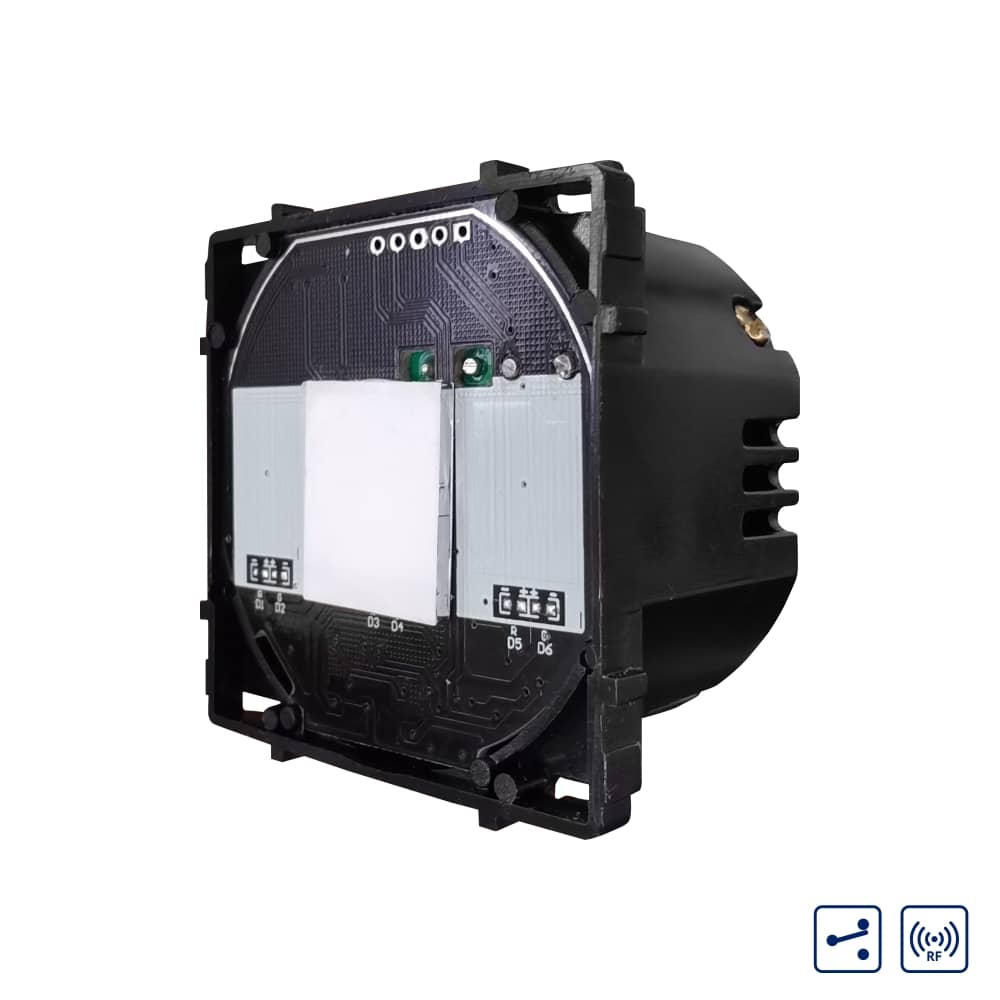 Modul Intrerupator Simplu Cap Scara, RF433 cu Touch LUXION — imaginea 1