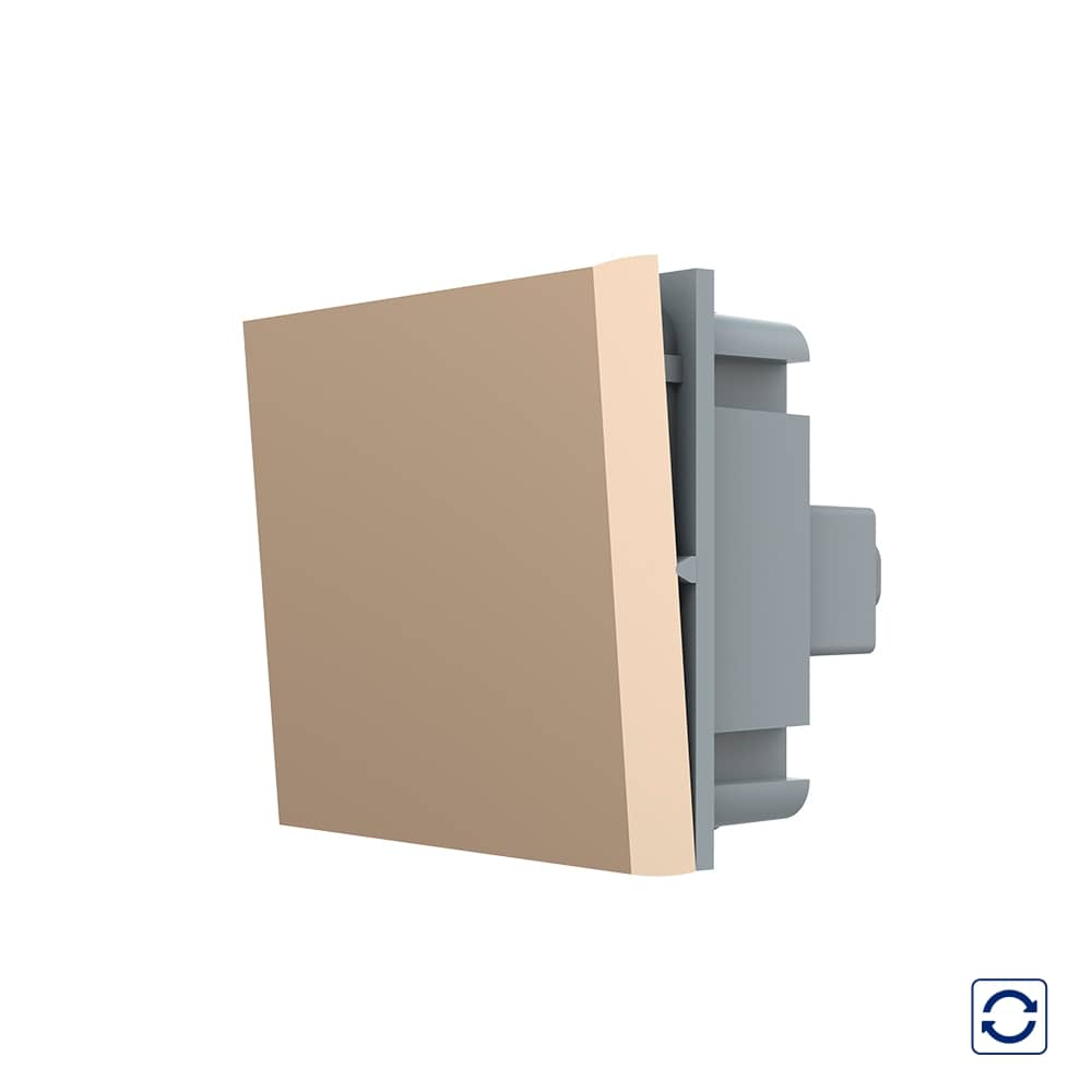 Modul Intrerupator Simplu Mecanic, 2 Module cu Reset (Revenire) LIVOLO - Serie Noua — imaginea 1