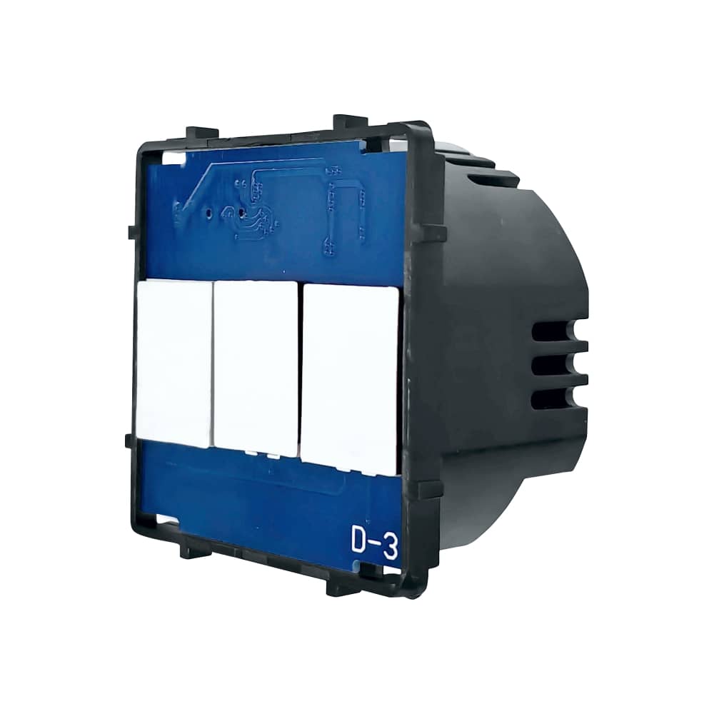 Modul Intrerupator Triplu cu Touch LUXION — imaginea 1