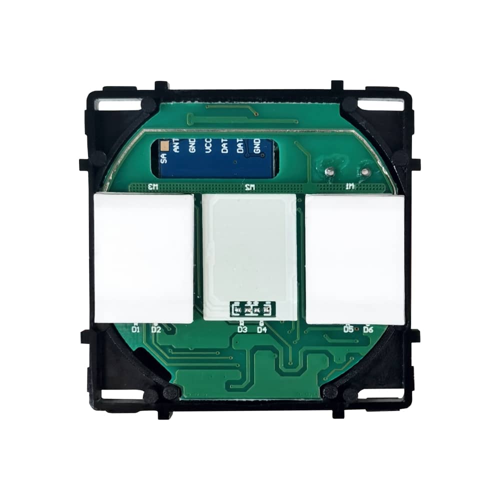 Modul Intrerupator Dublu, RF433 cu Touch LUXION — imaginea 2