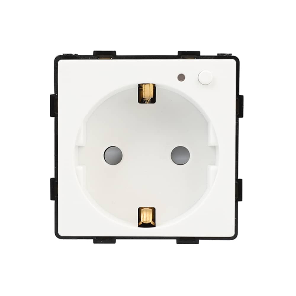 Modul Priza Inteligenta cu Protocol Zigbee Fara Rama Din Sticla LUXION — imaginea 2