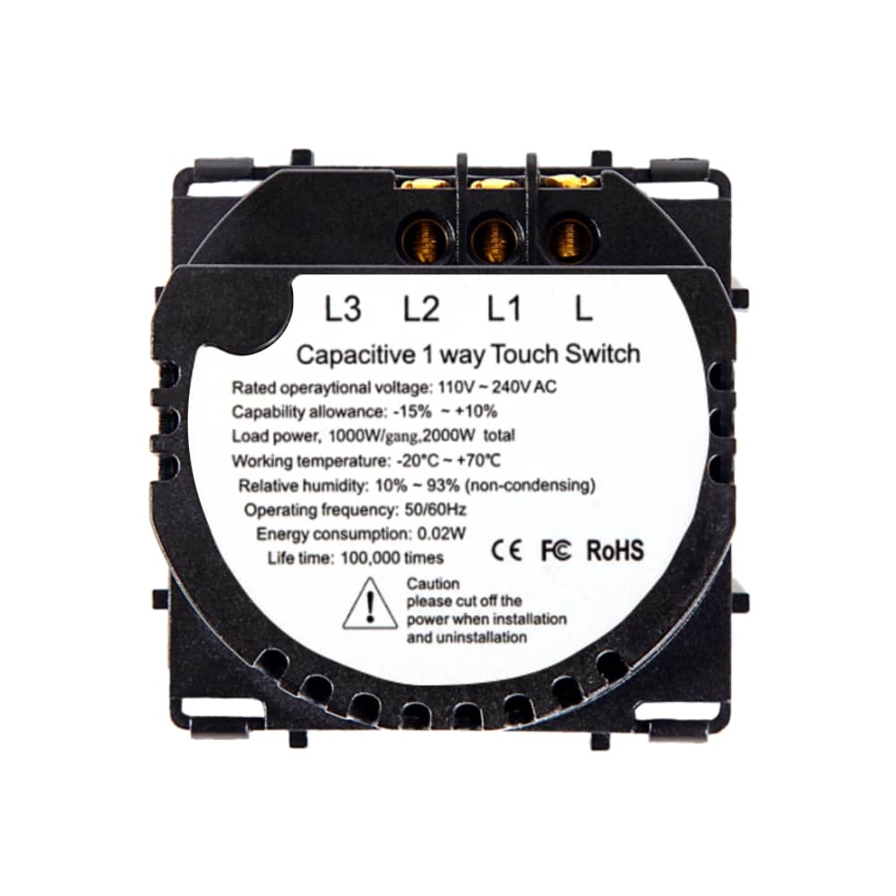 Modul Intrerupator Dublu cu Touch LUXION — imaginea 4