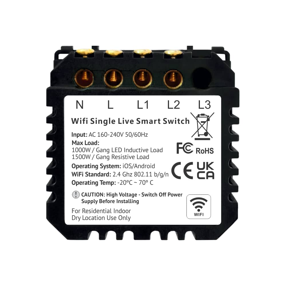 Modul Intrerupator Dublu Wi-Fi cu Touch LUXION — imaginea 4