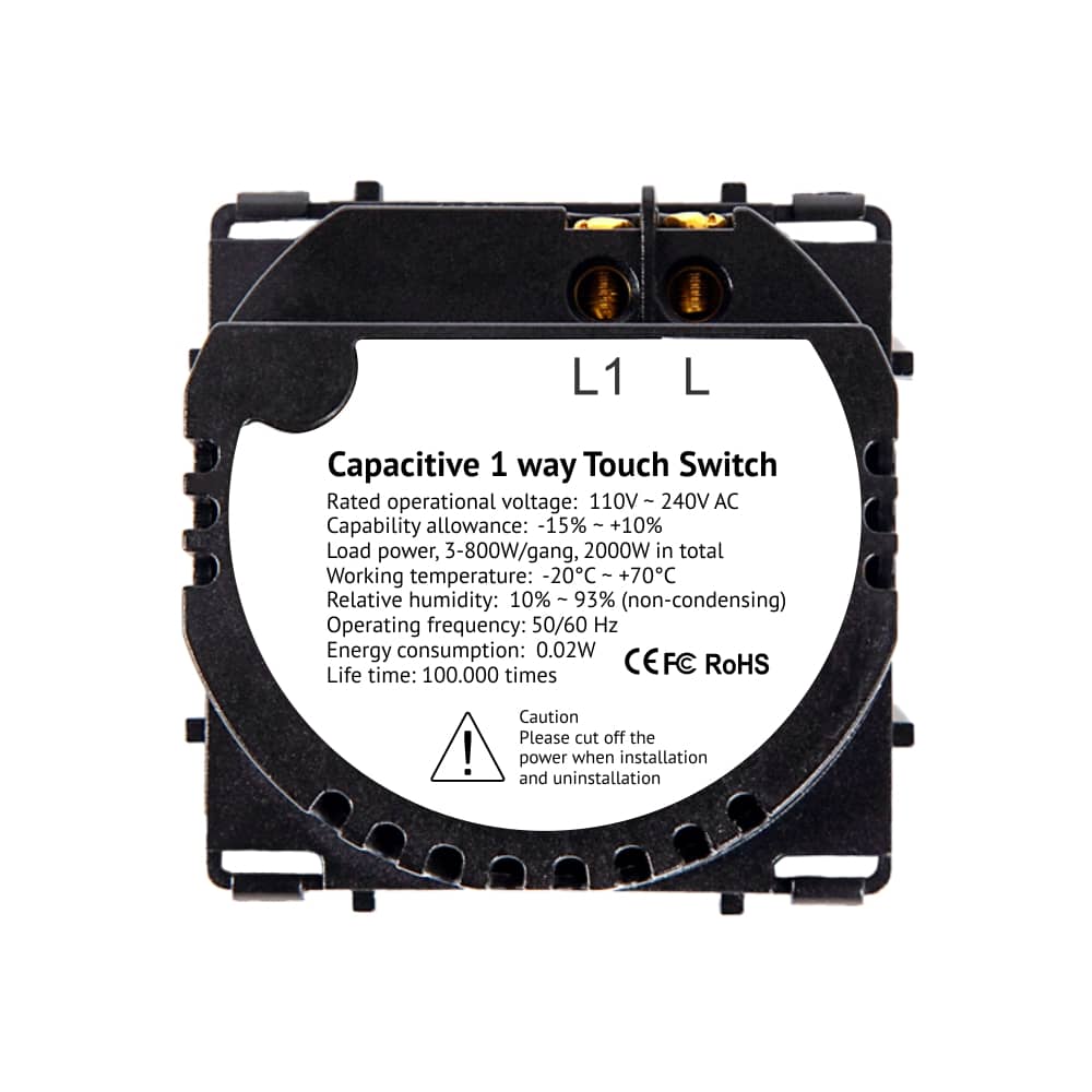 Modul Intrerupator Simplu cu Touch LUXION — imaginea 4