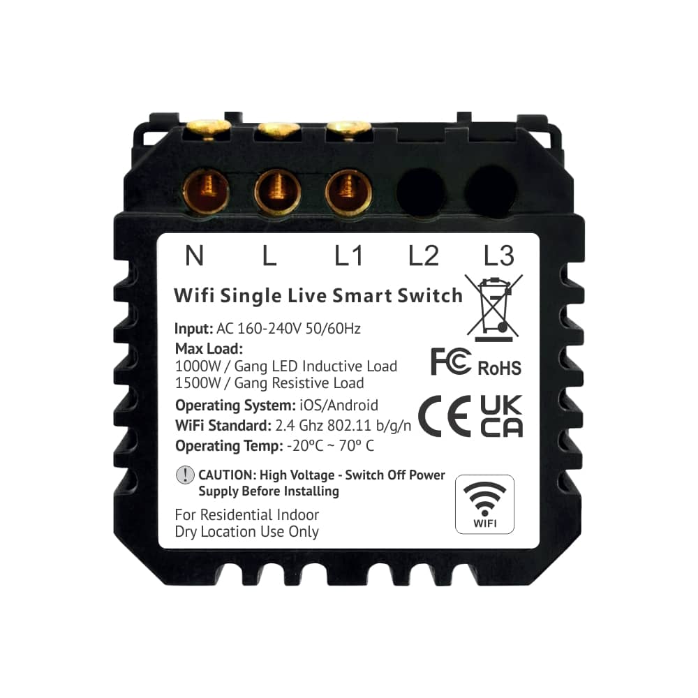 Modul Intrerupator Simplu Wi-Fi cu Touch LUXION — imaginea 4