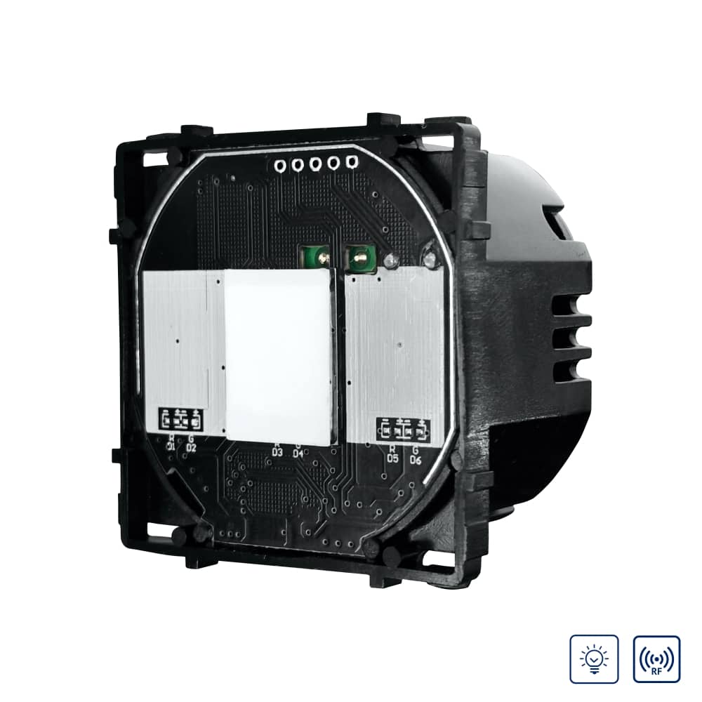 Modul Intrerupator Simplu cu Variator, RF433 cu Touch LUXION — imaginea 1