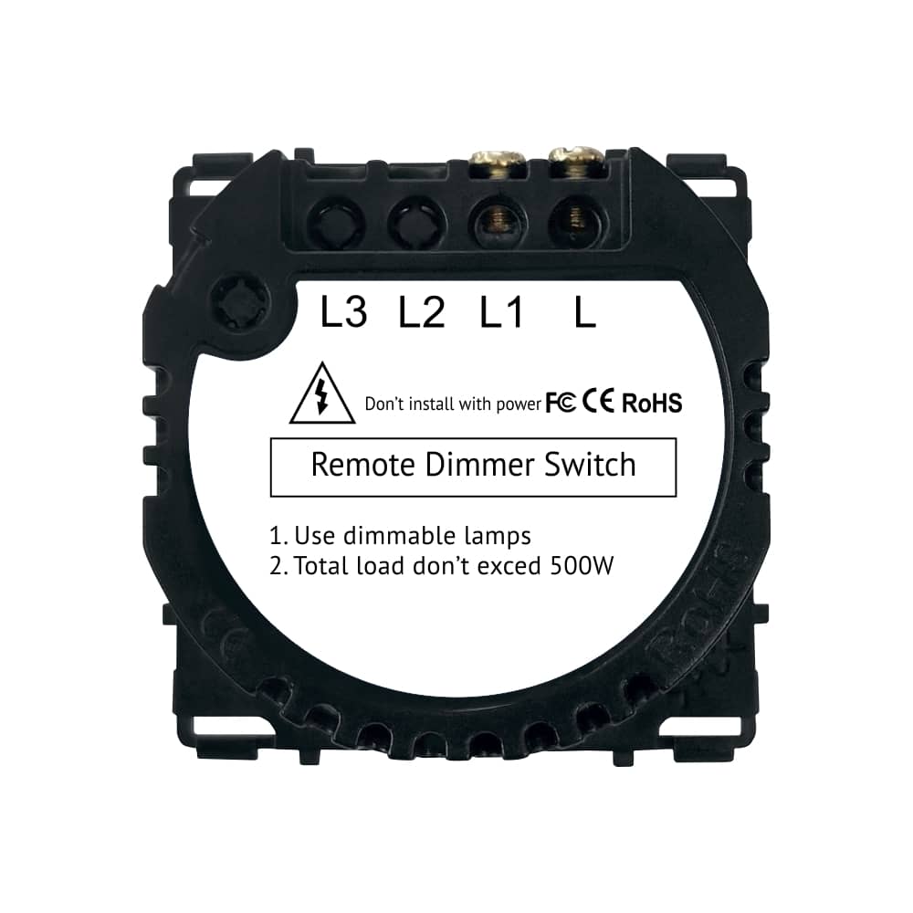 Modul Intrerupator Simplu cu Variator, RF433 cu Touch LUXION — imaginea 4