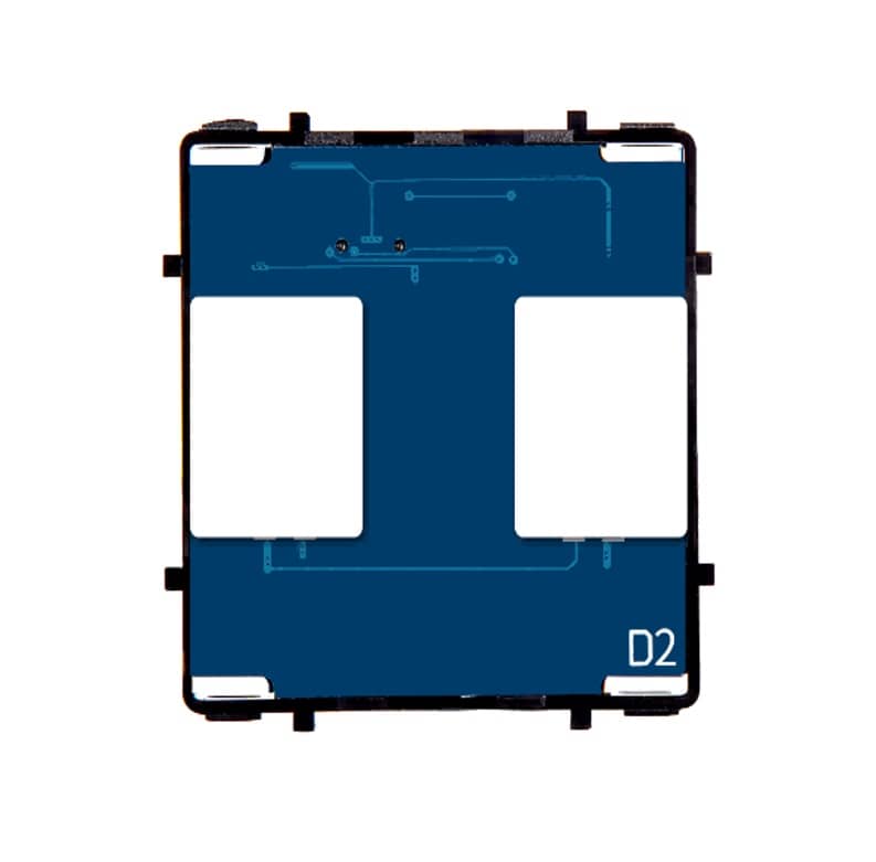 Modul Intrerupator Dublu Cap Scara / Cruce cu Touch LUXION, Serie A — imaginea 2