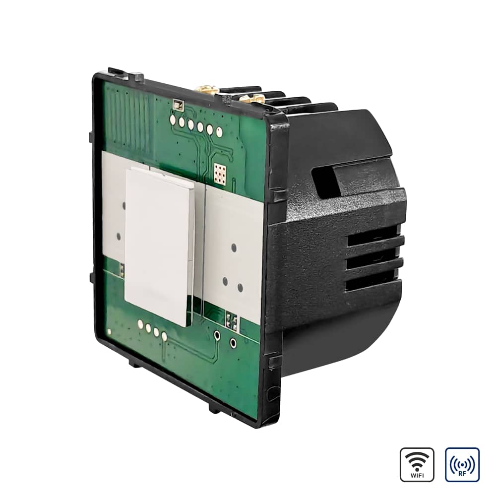 Modul Intrerupator Simplu cu Wi-Fi + RF433 cu Touch LUXION — imaginea 1