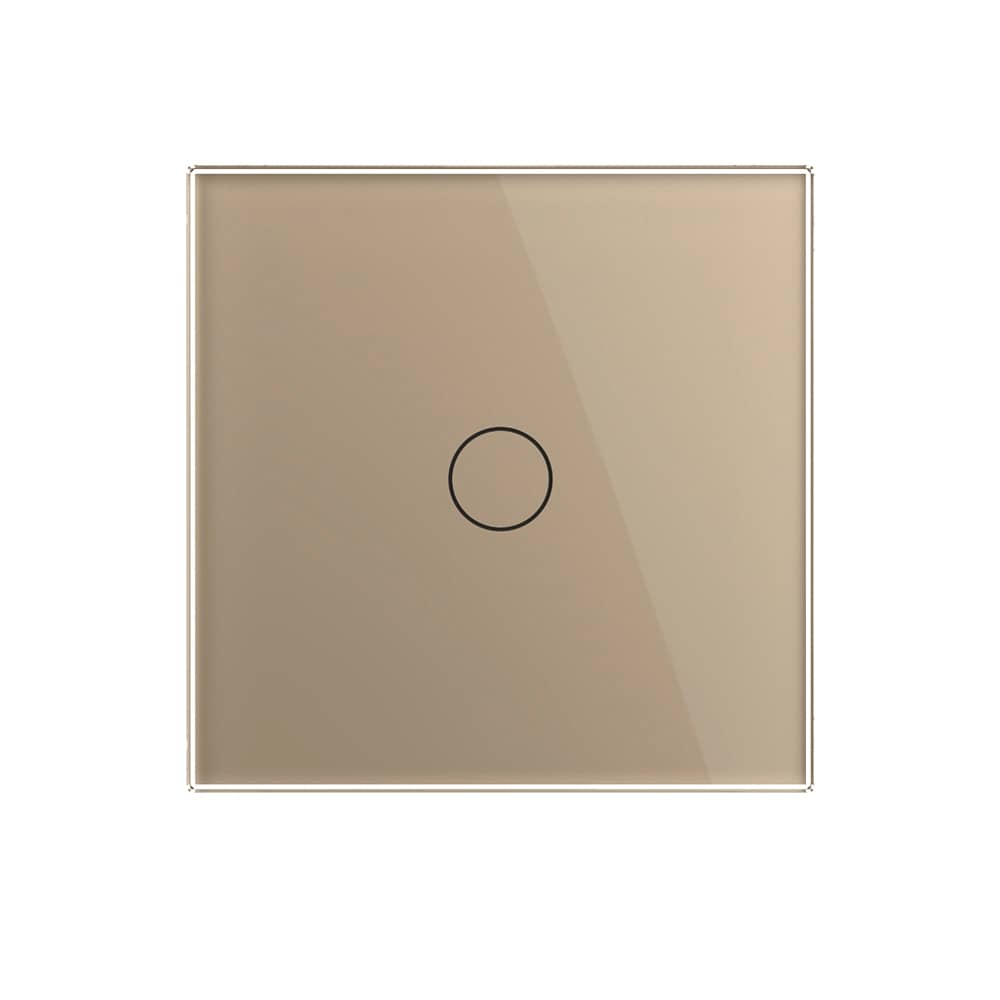 Intrerupator Simplu cu Touch LIVOLO din Sticla - Protocol ZigBee EC — imaginea 2