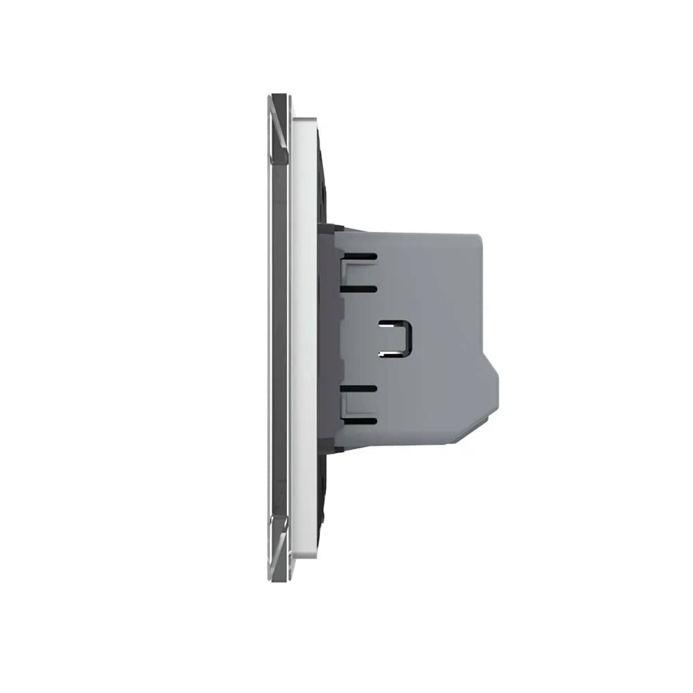 Intrerupator Simplu cu Touch LIVOLO din Sticla - Protocol ZigBee EC — imaginea 3