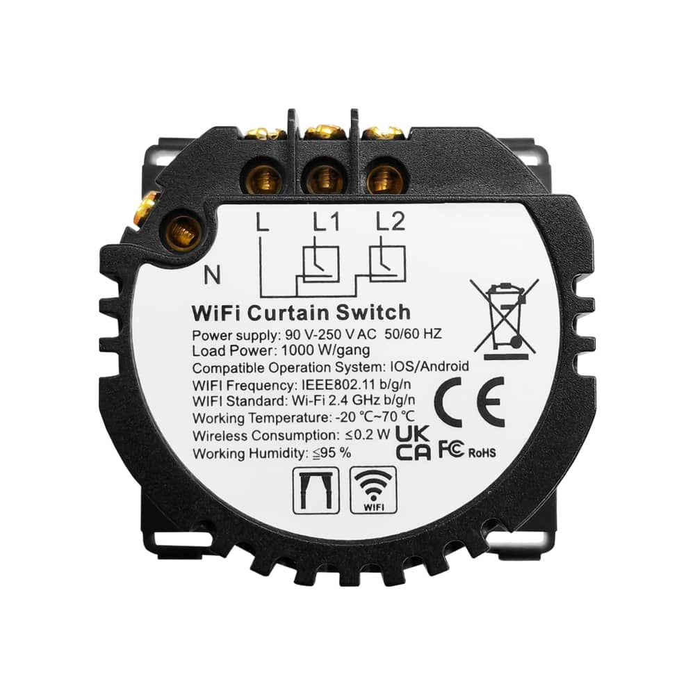 Modul Intrerupator Draperie Wi-Fi cu Touch LUXION — imaginea 4