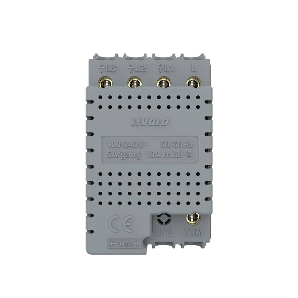 Modul Intrerupator Triplu Cap Scara / Cruce cu Touch LIVOLO, protocol ZigBee EC - standard Italian — imaginea 3