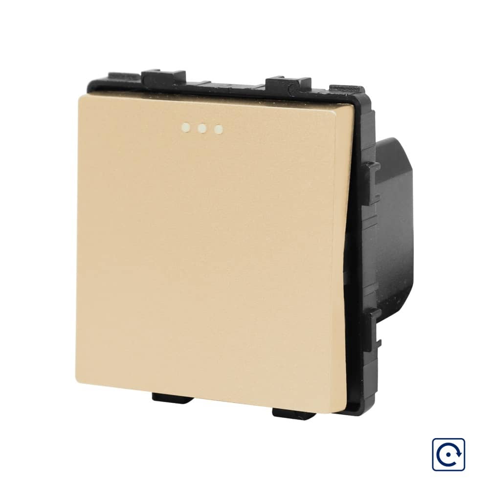 Modul Intrerupator Simplu Mecanic cu Reset / Revenire LUXION — imaginea 1