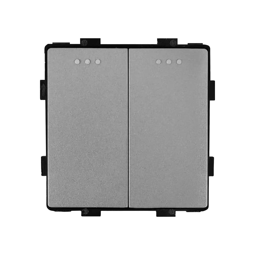 Modul Intrerupator Dublu Mecanic cu Reset / Revenire LUXION — imaginea 2