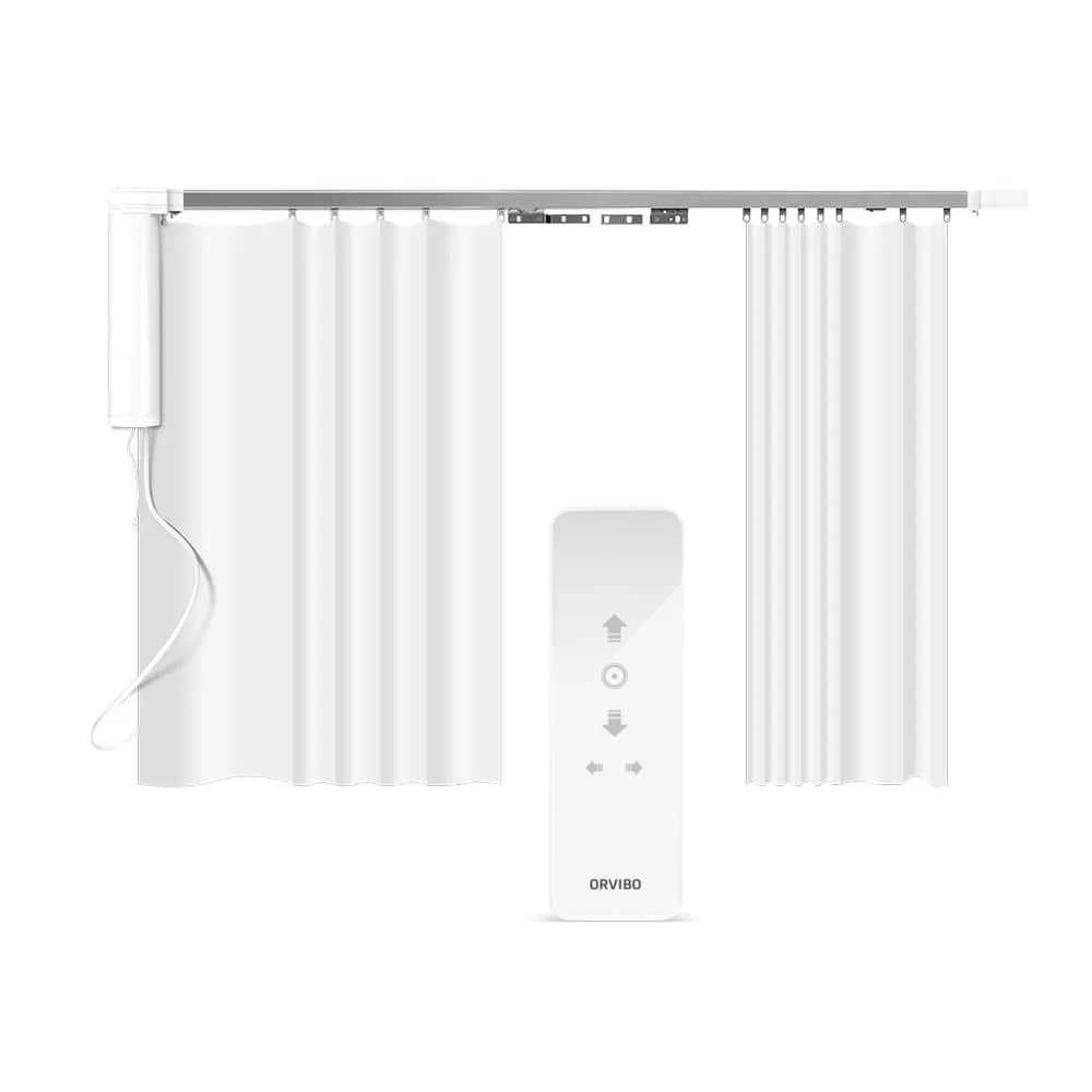 Kit Sina Draperie cu Deschidere Tip Cortina Orvibo, Lungime 2 m, Inclus motor & Telecomanda — imaginea 2
