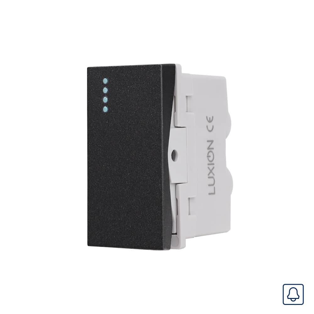 Modul Buton Revenire Mecanic (Sonerie) 1M LUXION, Standard Italian