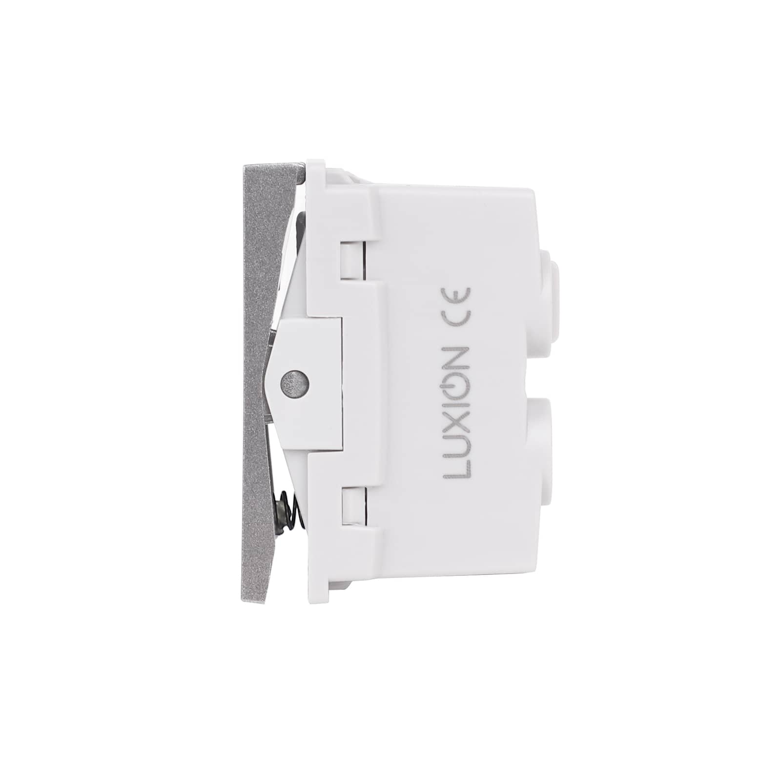 Modul Buton Revenire Mecanic (Sonerie) 1M LUXION, Standard Italian — imaginea 3