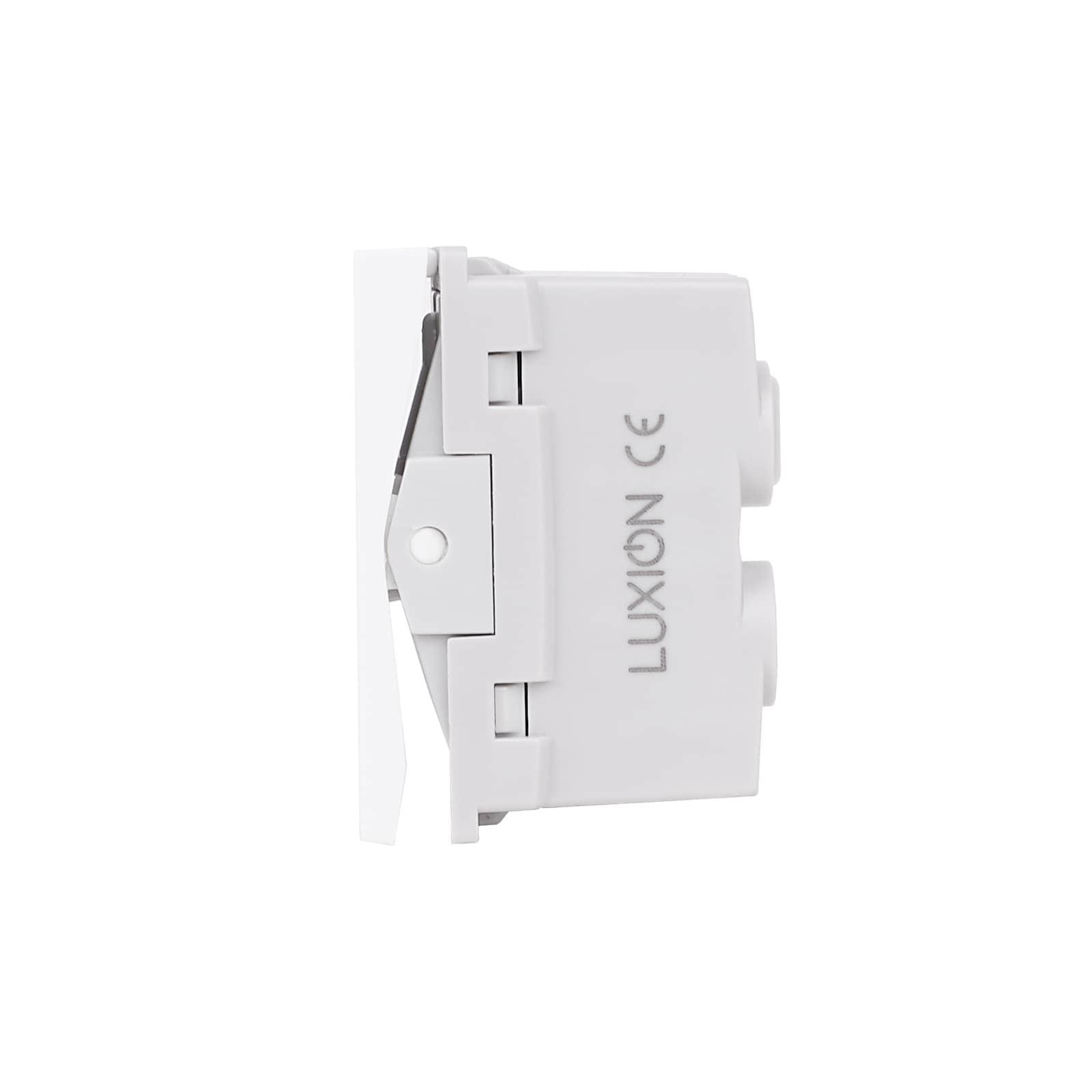 Modul Intrerupator Simplu Cap-Scara Mecanic 1M LUXION, Standard Italian — imaginea 3