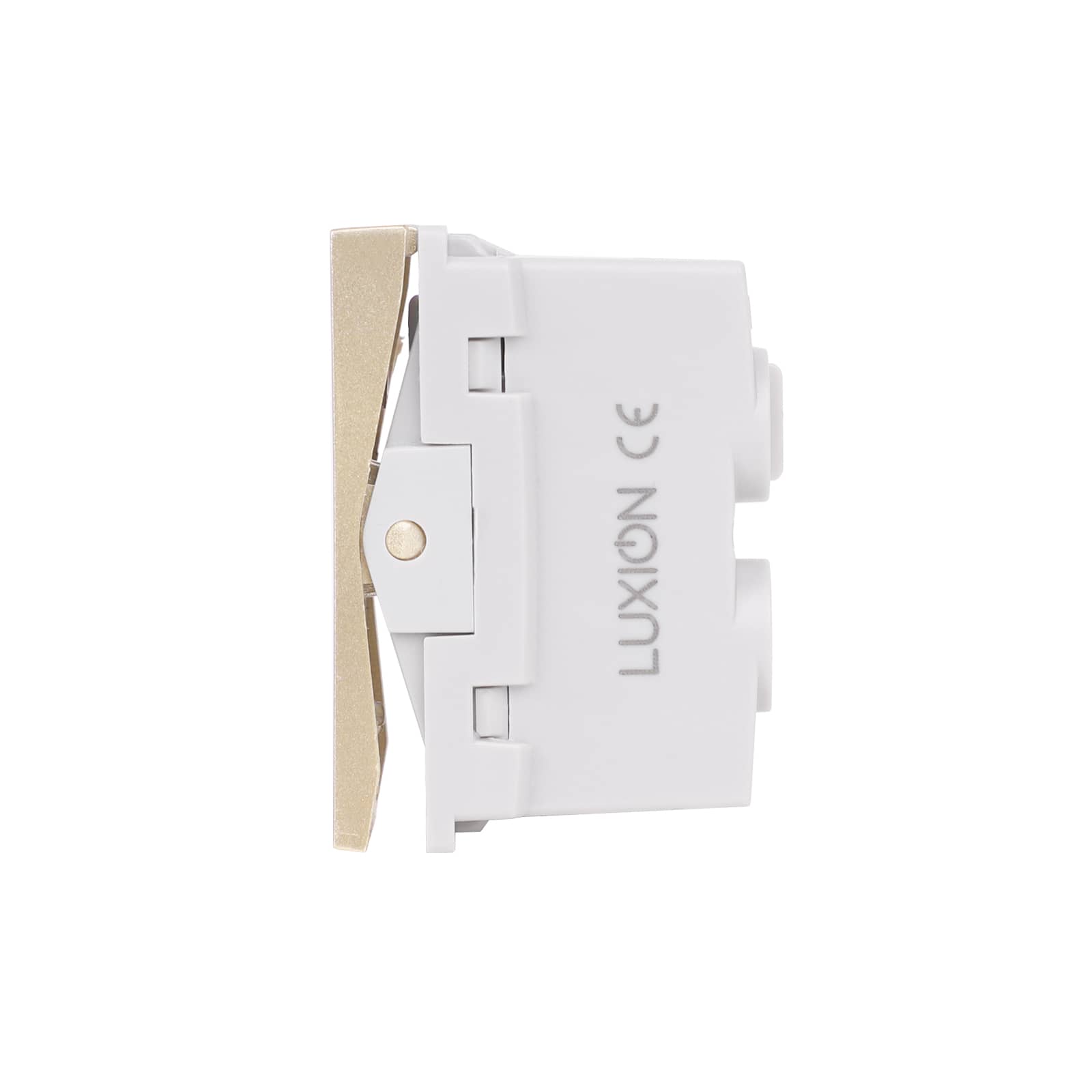 Modul Intrerupator Simplu Cap-Scara Mecanic 1M LUXION, Standard Italian — imaginea 3