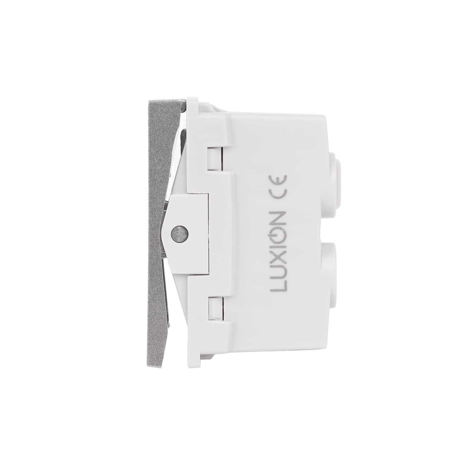 Modul Intrerupator Simplu Cap-Scara Mecanic 1M LUXION, Standard Italian — imaginea 3