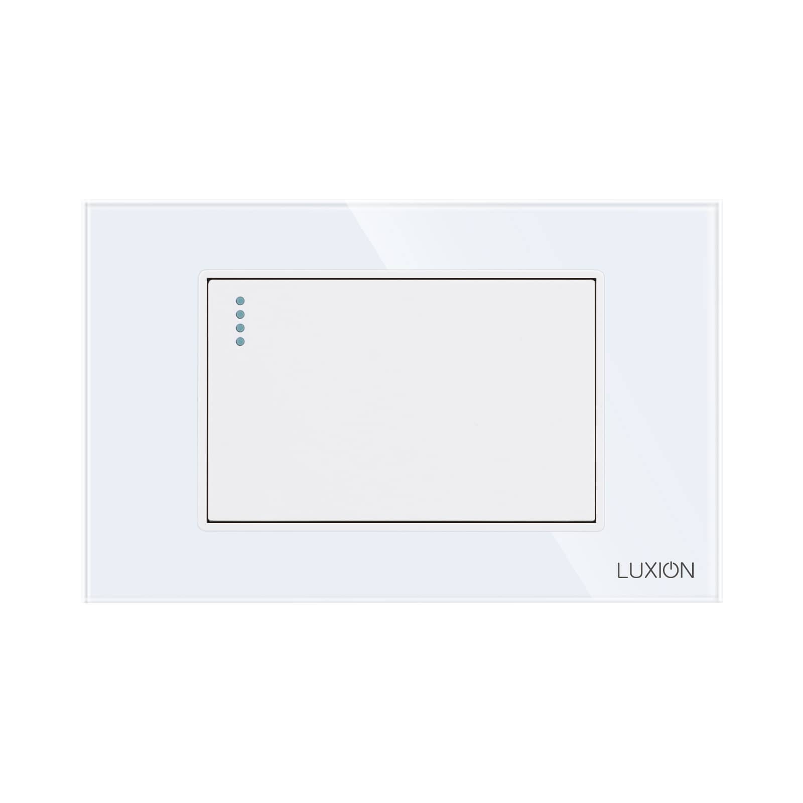 Intrerupator Simplu Mecanic LUXION cu Rama din Sticla, Standard Italian, 3M — imaginea 2