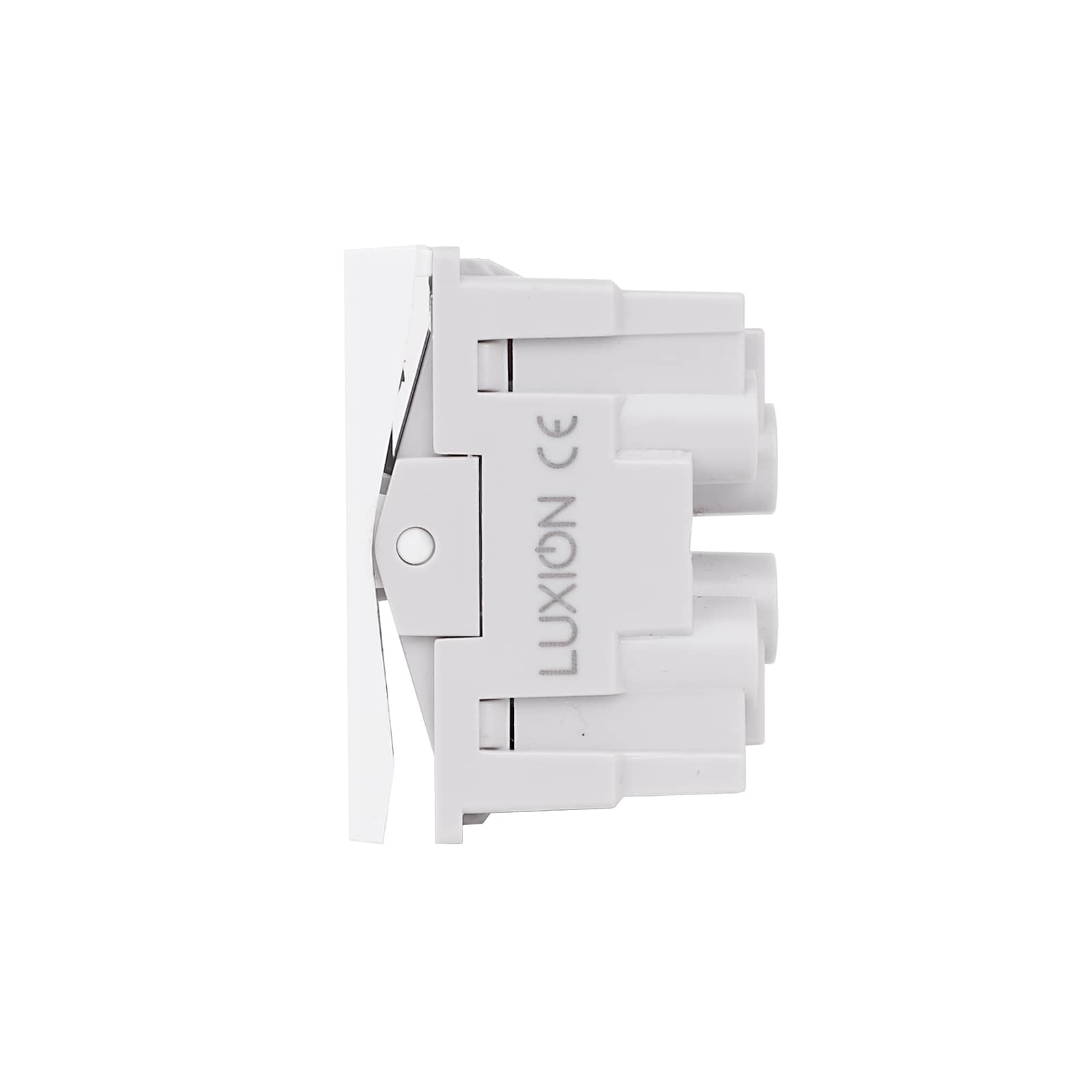Modul Intrerupator Dublu Cap-Scara Mecanic 2M / 1M LUXION, Standard Italian — imaginea 3