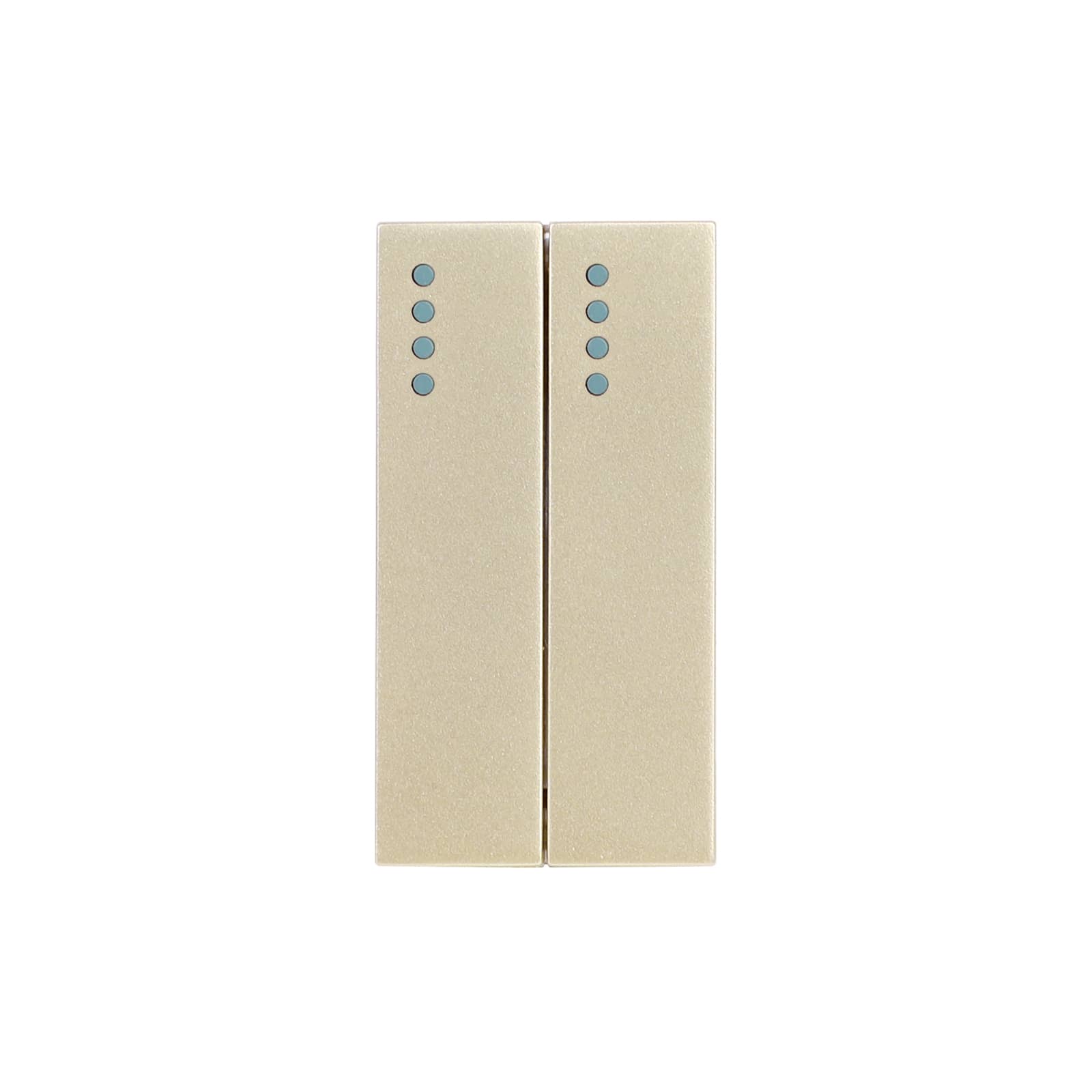 Modul Intrerupator Dublu Cap-Scara Mecanic 2M / 1M LUXION, Standard Italian — imaginea 2