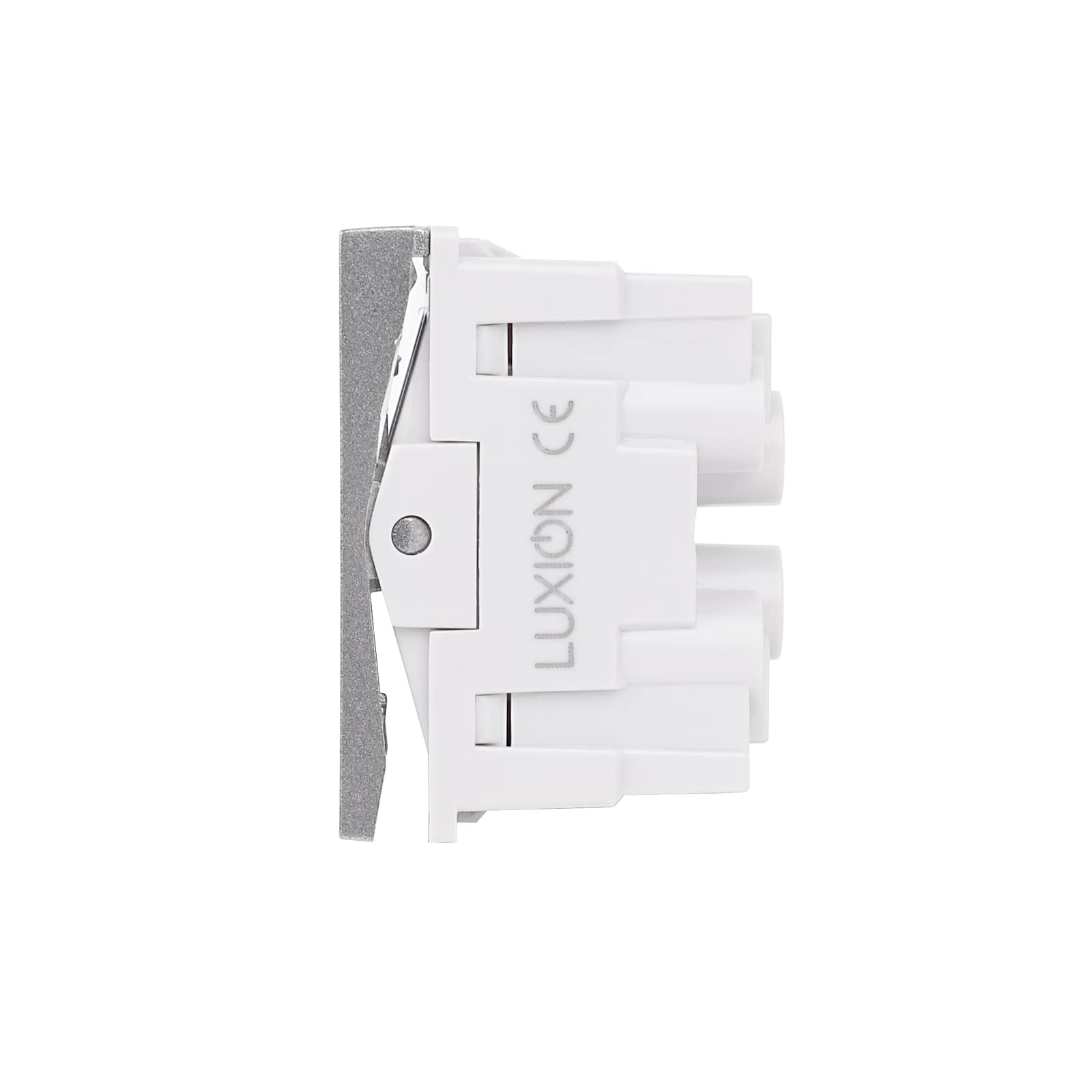 Modul Intrerupator Dublu Cap-Scara Mecanic 2M / 1M LUXION, Standard Italian — imaginea 3