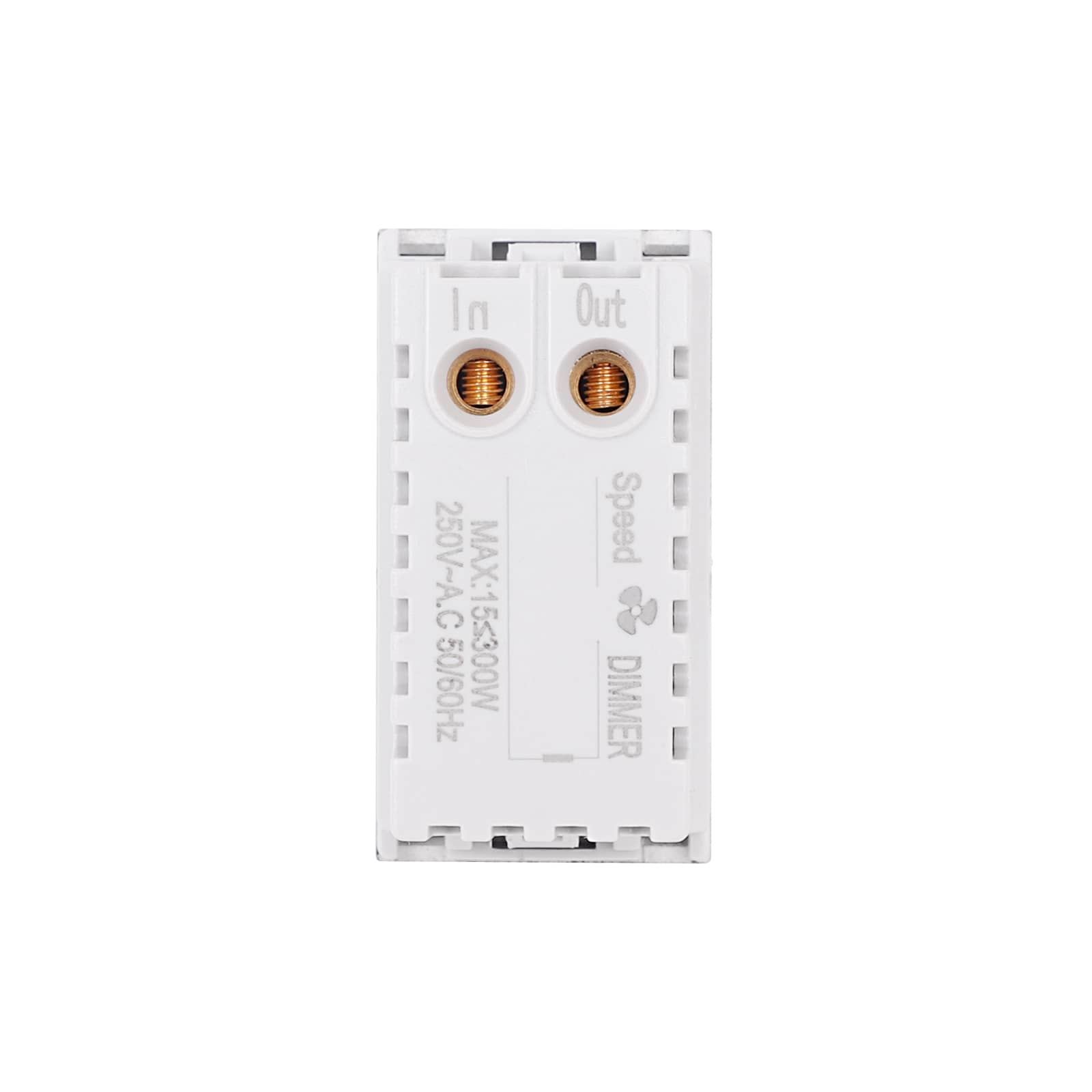 Modul Comutator Pentru Ventilator 1M LUXION, Standard Italian — imaginea 4