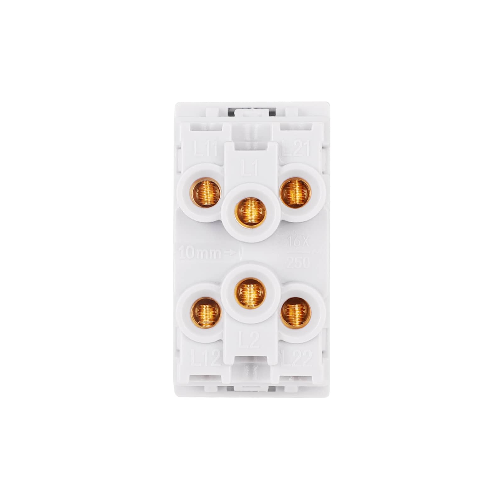 Modul Intrerupator Dublu Cap-Scara Mecanic 2M / 1M LUXION, Standard Italian — imaginea 4