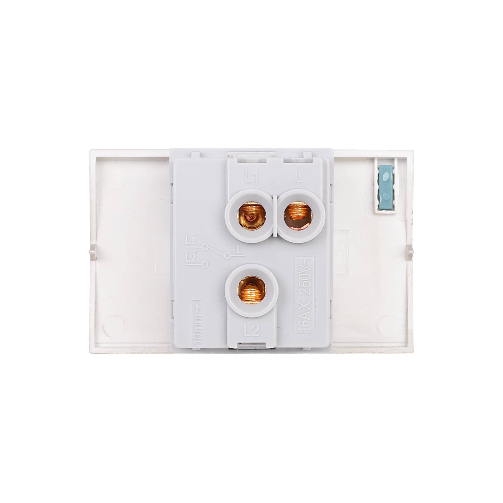 Modul Intrerupator Simplu Cap-Scara Mecanic 3M LUXION, Standard Italian — imaginea 4