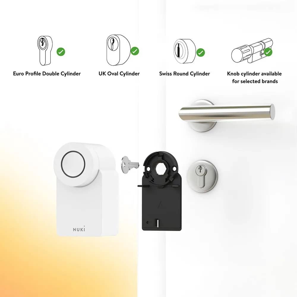 Incuietoare Inteligenta Nuki Smart Lock Go, Fara Cheie, Blocare / Deblocare Automata, Pana La 200 Utilizatori — imaginea 5