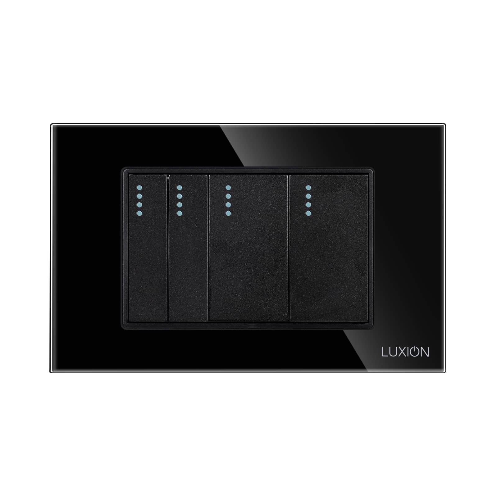 Intrerupator Mecanic 4 Posturi LUXION cu Rama din Sticla, Standard Italian, 3M — imaginea 2