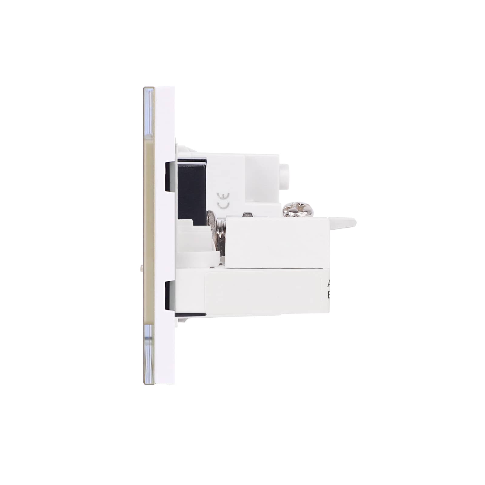 Priza Ingusta + TV + Internet cu Rama din Sticla LUXION, Standard Italian, 3M — imaginea 3