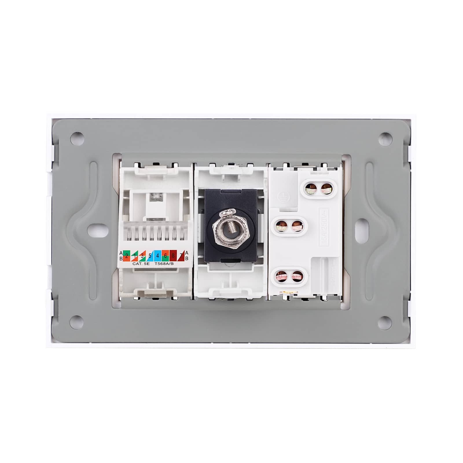 Priza Ingusta + TV + Internet cu Rama din Sticla LUXION, Standard Italian, 3M — imaginea 4