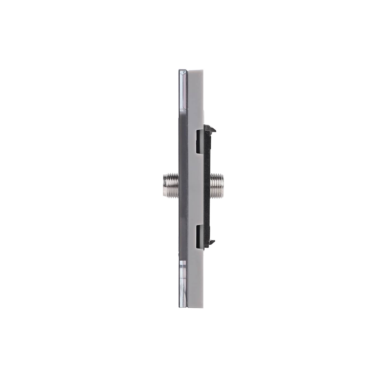 Priza TV Satelit 1M + 2 Taste False LUXION cu Rama din Sticla, Standard Italian, 3M — imaginea 3